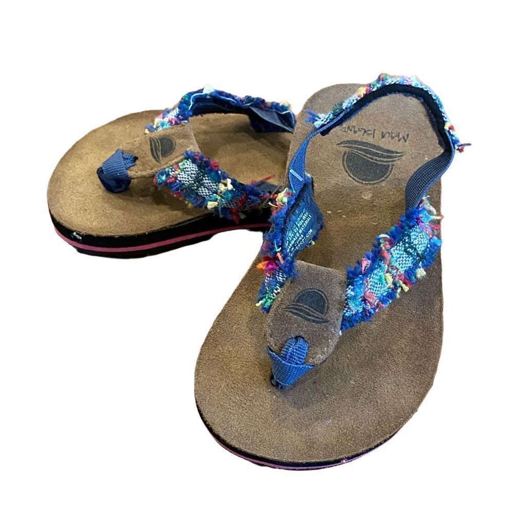 Maui Island Unisex Lil Suntan Sandals Boho Style Toddler Shoe Size 8